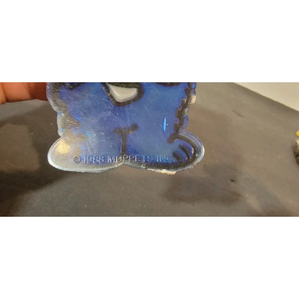 Vintage Sesame Street Christmas Ornaments Muppets‎ Inc Big Bird Earnie Oscar 3